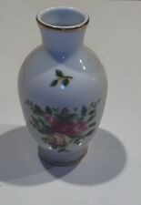 Vtg Royal Albert Old Country Roses Small Bud Vase 4.25” Tall Ceramic Porcelain picture