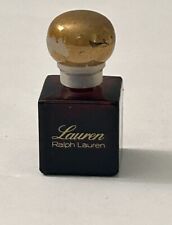 Vintage Lauren Ralph Lauren Perfume Cologne Mini Bottle Splash READ DESCRIPTION picture