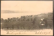 Antique Postcard Lake Keuka New York South from Keuka College~Lake in Distance picture