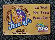 Las Vegas Palms Jimmy's Naughty Nighty Nite III  Casino Room Key  picture