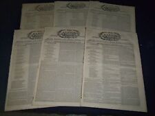 1851 THE ALBION NEWSPAPER LOT OF 19 DIFF - NEW YORK - BRITISH NEWS - NP 1515B picture