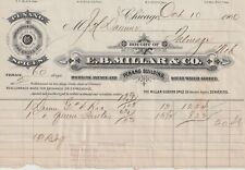 1900 BILLHEAD E.B. MILLAR & CO. Chicago, Ill.  Penang Spices Penang Logo Graphic picture