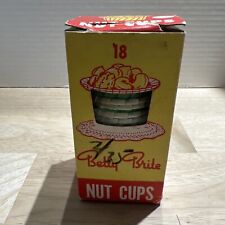 Vintage BETTY BRITE Nut Cups. 18 Cups picture
