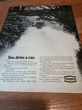 1968 Texaco Sky Cheap Gasoline For Your 68 And 69 Cars Magazine Ad picture
