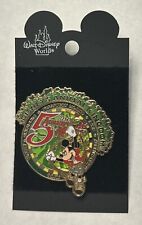 Disney World - 5 Years of Adventure - Animal Kingdom - Mickey Mouse Spinner Pin picture