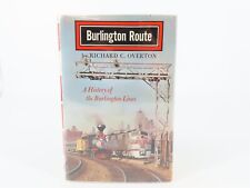 Burlington Route - A History of the Burlington Lines by Overton ©1965 HC Book picture