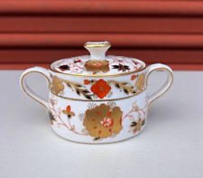 Vintage Royal Crown Derby Covered Sugar Bowl Asian Rose Collection picture