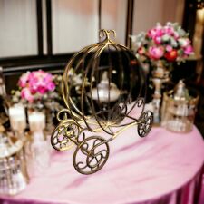 Gold Cinderella Pumpkin Carriage Party Floral Centerpiece picture