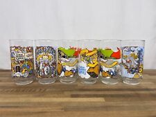 Vintage 1981 McDonalds Glasses Muppets The Great Caper Lot Of 6 picture