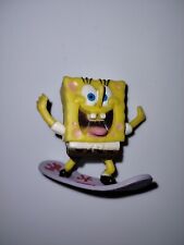 B4# Custom Nickelodeon Miniature SpongeBob SquarePants Surfing Figure  picture