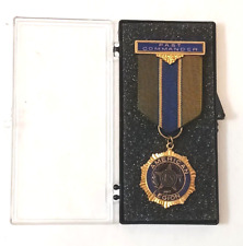 American Legion Old Style Past Commander Medal Ribbon with Case 🏅  picture