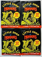 1986 Topps LITTLE SHOP OF HORRORS Unopened Vintage Wax Pack picture