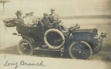 Postcard RPPC 1908 New Jersey Mount Clair wealthy family automobiles NJ24-1334 picture
