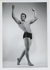 Vintage Male Physique BRUCE OF LA Body Builder Young Man GAY INTEREST c 1959 picture