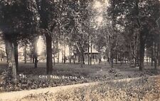 Real Photo Postcard City Park in Dayton, Iowa~123060 picture