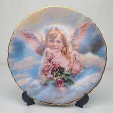 Vintage Collector's Plate Sandra Kuck Angel of Grace 1995 picture