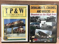 TP&W Toledo Peoria & Western Railroad DVD *Bonus Derailments, Crashes & Wrecks picture