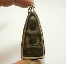 PHRA RUANG HUYAN THAI POWERFUL BUDDHA ANTIQUE AMULET PENDANT THAILAND GIFT CHARM picture