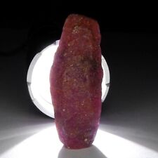 HUGE 62.9ct Red Ruby Natural Earth Mined Unheated Rough Raw Spar with Trapiche picture