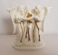 Mikasa Fine China Angel Trio Holiday Elegance Candle Holder picture