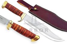 Fancy Custom Handmade Stainless Steel Bowie Knife: Craftsmanship for Collectors picture