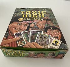 1991 Topps Toxic High School Stickers Factory Wax Box (48 packs) picture