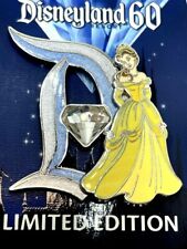 BELLE Disneyland 60th Anniversary Diamond D LE 3000 Pin 9 of 12 DLR 2016 Beast picture