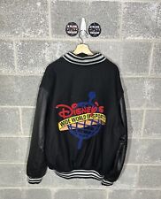 Vintage 1990s Walt Disney World of Sports NWOT Genuine Leather VTG Jacket picture