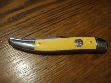 Fishing IMPERIAL Knife Yellow Vintage picture