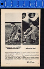 1963 USAF United States Air Force Recruiting, Vintage Print Ad picture