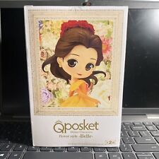 Q Posket Disney Princess Flower Style -Belle-(Ver.A) Banpresto Disney Figure picture