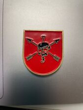 7th Special Forces Group Airborne 3rd Battalion Red Flash Army Challenge Coin picture