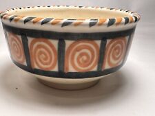 Vintage Old Handmade Talavera Bowl Signed Made In Spain picture
