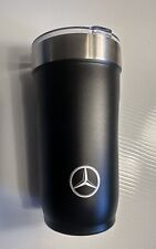 Mercedes Benz Co-Driver Travel Metal Thermos Mug Cup Plastic Lid 20 oz picture