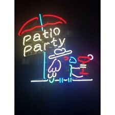 Patio Party Parrot Neon Sign 19x15 Beer Bar Pub Party Wall Decor picture