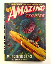 Amazing Stories Pulp May 1944 Vol. 18 #3 GD picture
