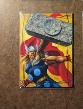  2016 Upper Deck Marvel Masterpieces Thor 956/999 Base Card Tier 3 #81 picture