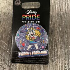 Disney Parks Rainbow Pride Muppets Miss Piggy Fierce and Fabulous 2023 Pin - NWT picture