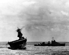 USS Yorktown CV-5 Sinking Photo picture