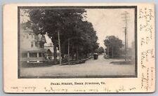 Pearl Street Essex Junction VT C1907 UDB Postcard M13 picture
