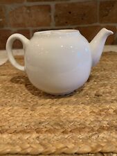 Vtg pillivuyt porcelain france white Plisse Teapot 743 Small picture