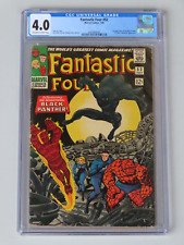 Fantastic Four #52 (1966) - CGC 4.0 - Silver Age -  1st Black Panther picture