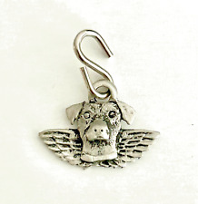 Jack Russell Terrier Guardian Angel Dog Collar Charm ~ Tag ~ On Colorful Card picture