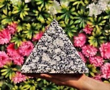 Huge 175MM Natural Diorite Rock Stone Chakra Healing Power Pyramid Point picture
