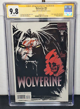 ADAM KUBERT SIGNED & SKETCH / REMARK CGC 9.8 WOLVERINE #82 1994 AWESOME COVER picture