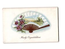Hearty Congratulations Vintage Postcard picture