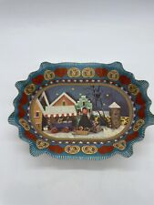 Vintage Western Germany Bavarian Tray Plate 11” Mid Century picture