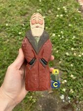 Hand Carved Hand Painted Santa Claus 