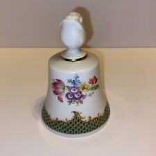 Danbury Mint England Bareuther Waldsassen Bavaria Germany Rose Top Bell picture