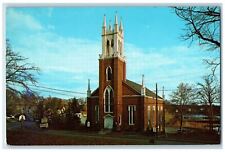 1968 Second Congregational Church, Newcastle Maine ME Vintage Postcard picture
